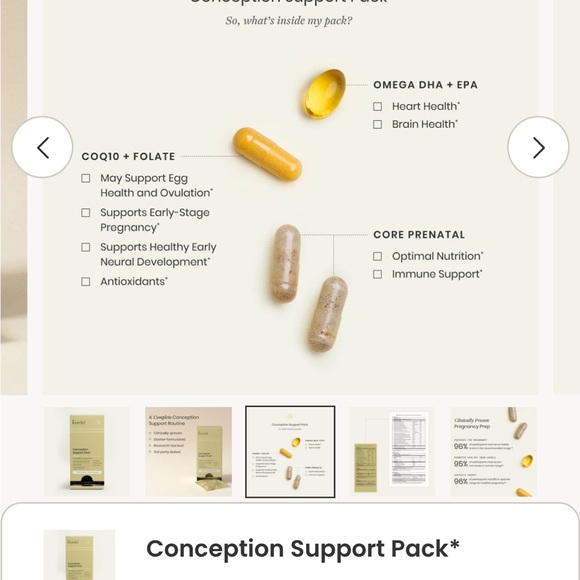 Perelel Conception Support Pack - Picture 5 of 5